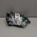 OYOANGLE Women's Plus Size Lace Babydoll Spaghetti Strap V Neck Cut Out Teddy Lingerie Set with Garter Belts (XX-Large Plus, Black)