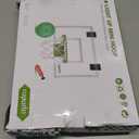 ropoda Mini Basketball Hoop - Glow in The Dark, Over The Door Basketball Hoop Indoor, Indoor Basketball Hoop Backboards for Teens and Adults, Mini Hoop for Kids with 4 Balls and Pump (Green)