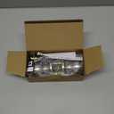 CML Hardware Keyed Entry Door Knob Set, Entrance Door Lock in Solid Stainless Steel for Exterior and Interior, Round Ball Handle, 1 Pack