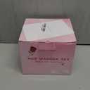 Coffee Mug Warmer, Best Mom Ever Mug, Cute Cat Mug Set, Cup Warmer for Desk, Gifts for Women, Pink Heated Warmer for Mom Home Office Christmas Birthday Gifts