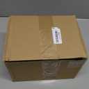 2 Pcs 700ml/23oz Clear Glass Jars Airtight Storage Jars Locking Glass Container Jar with Clamp Bamboo Lids for Home Kitchen Food Coffee Tea Pantry Storage