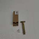 5" Backset Entry Door Latch Fits 19/64" (7.6mm) Square Interface Knobset, Square Corner Faceplate, Non-Handed, Satin Nickel