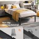 SONGMICS HOME Twin Size Bed Frame, Metal Platform Bed Frame, 14 Inch