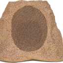 Victrola Rock Speaker Connect, Sand, Wireless Outdoor with Bluetooth 5.3, 22-Hour Battery Life, with Solar Charging, Link Up to 20 Rock Speakers, IP65 Water & Dust Resistant (Sand, Single)