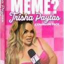 2 x What Do You Meme? Trisha Paytas Expansion Pack by Relatable, Card Games for Adults, Featuring YouTube Influencer Trisha Paytas, All New Meme Game Content, Includes 15 Image Cards and 10 Caption Cards
