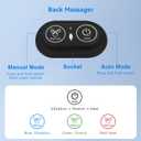 3 in 1 Lower Back Massager - Electric Lumbar with Heat, Vibration Massager, Airbag Traction,Lumbar Support Pillow for Lower Back Pain Relief,Deep Tissue Relaxation FSA Eligible/HSA Eligible