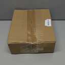 4 Pack Large Oxford Fabric Storage Bins, Sturdy Clothes Storage Organizer Baskets with PU Handles, Closets Organizers and Storage, Foldable White Storage Box with Small Box for Shelf, Clothes, Home