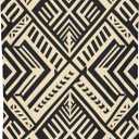 Black and White Geometric Style Print Blanket Flannel Throw Blanket for Sofa Couch Bed Home Decorative Gift Throw Size 60"X50" Blanket A3453