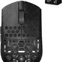 Darmoshark M5Air Mini Fingertip Grasp Gaming Mouse Carbon Fiber,Tri-Mode 8K/Bluetooth Mouse Up to 30000DPI,PAW3950 Optical Sensor Lightweight 31g,5 programmable Button,Computer Mouse for Laptop,PC,Mac