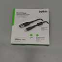 Belkin BoostCharge Braided Lightning Cable - 3.3ft/1M - MFi Certified Apple iPhone Charger USB to Lightning Cable - iPhone Cable - iPhone Charger Cord - Apple Phone Charger - Black