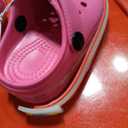 XPKWS Toddler Kids Clogs Boys Girls LED Garden Shoes Light up Sandals Slip on Quick Dry Beach Slippers, 24 