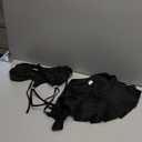 Ladies Sexy V Neck Fun Nightdress Underwear Anime Lingerie Cosplay Bodysuit Tie Top Set (One Size)