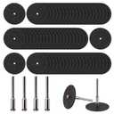 60Pcs Rotary Tool Cut Off Wheel 1-1/4 inch Reinforced Fiberglass Cut Off Wheels and 4Pcs Mandrels