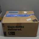 Portable Baby Bouncer Seat for Babies 0-18 Months, 100% Cotton Fabrics, Adjustable Multi Position Baby Bouncer Seat, Infant Rocker Chair with Hanging Plush Animals-Dark Grey