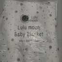lulumoon Baby Blankets for Newborn Unisex: Thermal Minky Dotted Backing with Bunny Print - Muslin Receiving Blanket for Baby Essential & Registry Gift 30"x40"(Bunny)
