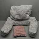 Reading Pillow without Cover and Small Pink Pillow