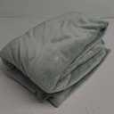 Fleece Bed Blankets Queen Size Grey - Soft Lightweight Plush Fuzzy Cozy Luxury Blanket Microfiber, 90x90 inches