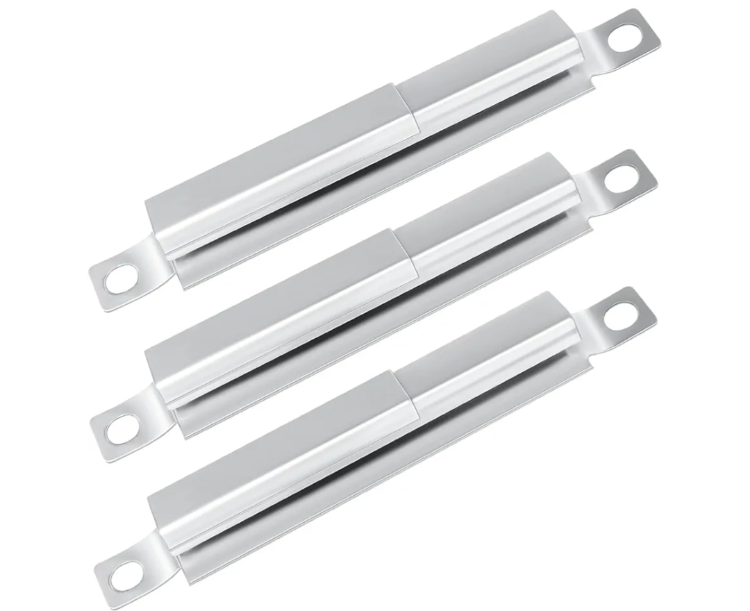 Hisencn 304 Stainless Steel Carryover Tube Replacement for Charbroil Gas Grill, Crossover Tubes for Charbroil Grill Replacement Parts, Universal Crossover Tubes for Kenmore and Others Most Grills