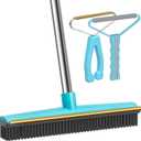 Carpet Rake - 60" Long Handle Pet Hair Removal with Metal Fabric Edge Design,Carpet Broom,Carpet Rake for Carpets, Rugs,Mats,Couch,Stairs(3 pcs)