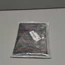 Weewooday 16 Pieces Striped Plaid Geometry Faux Leather Sheets Vintage Boho Style Leather Fabric Sheets Geometry Synthetic for DIY Bow Crafts Sewing Projects Decoration Making, 8.3 x 6.3 Inch