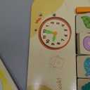 Wooden Baby Walker 3-in-1 Push Toy for Toddlers, Montessori Sensory Activity Center with Pretend Kitchen, Adjustable Speed Learning Walker, Safe Wooden Toy, Ideal Gift for Boys and Girls