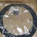 13-14-15 in Universal Pan Lid, Extra Large Silicone Pot Lid for Pots, Pans & Skillets, Replacement Frying Pan Lid with Heat Resistant Silicone Knob, Dishwasher Safe, Black