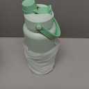 POWCAN 40 oz Insulated Water Bottle with 2-in-1 Straw and Spout Lid, Keep Cold 24H, Leak-Proof, BPA-Free, Double Wall Stainless Steel Water Bottle for Sports, Gym, Travel, and School (Mint)