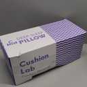 C CUSHION LAB Deep Sleep Pillow, Patented Ergonomic Contour Design for Side & Back Sleepers, Orthopedic Cervical Shape Gently Cradles Head & Provides Neck Support & Shoulder Pain Relief - Calm Grey