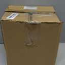 Goldenwarm Black Door Knobs, Matte Black Privacy Door Knob Interior, Square Interior DoorKnobs for Bedroom, Bathroom, (8 Pack)