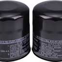 New 2PCS Oil Filter 5GH-13440-00-00 5GH-13440-30-00 Compatible With Yamaha F115 F100 F90 F75 Outboard