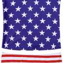Century Star Girls Tankini Swimsuit UPF 50+ Racerback Bathing Suit for Teen Girls 2 Piece Swimsuit Summer Beach Swimwear (10-11 Years, American Flag)