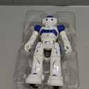 SGILE RC Robot Toys for Kids, Gesture Sensing Programmable Rechargeable Remote Control Robot for Age 3 4 5 6 7 8 12 Year Old Boys Girls Birthday Gift Present, Blue (Navy)