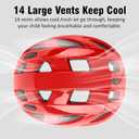 Kids Bike Helmet,2 Sizes Adjustable for Youth Child Boys & Girls Ages 3-5-8-14,Ventilation and Multi-Sport for Bicycle Skate