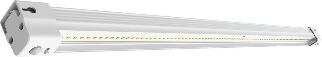 Feit Electric 2ft Rechargeable LED Shop Light, 7.5W, Motion Sensor, Magnetic & Flush Mount, 4000K Cool White, 1000 Lumens, No-Humming Utility Light for Garage & Workshop, SHOP2/840/50/MOT/BAT