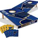 YouTheFan NHL 2 x 3 Wood Cornhole Game with Logo Bags