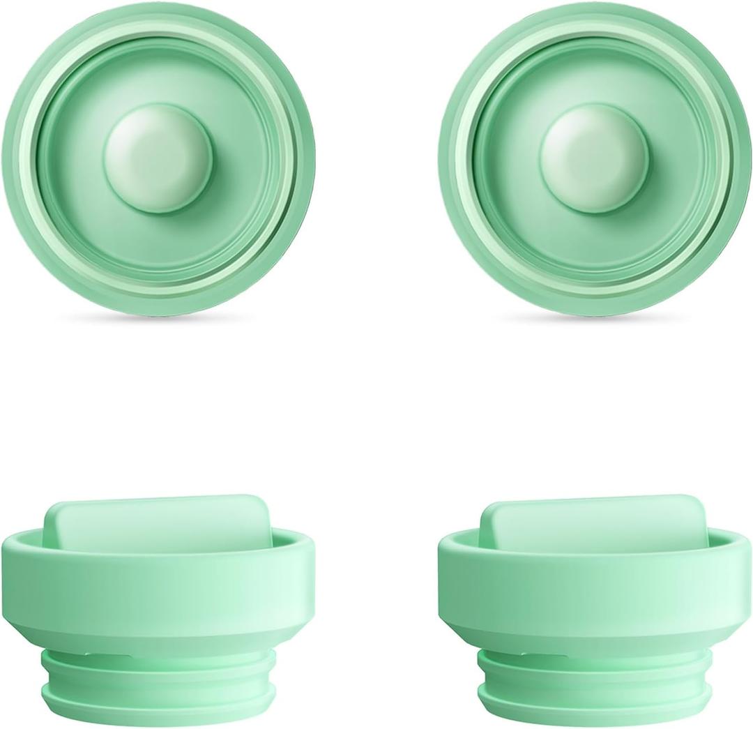 2pcs Duckbill Valves and 2pcs Diaphragm Compatible with Elvie Stride Pump Replacement Parts, Replace for Elvie Pump Valves Diaphragm Parts Accessories