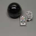 Star Projector Night Light Crystal Magic Ball Lamp USB Charging Mini Galaxy Projection Lamp Multifunctional Starry Sky LED Lamp Creative Children 's Bedroom Night for Room Bedroom(Star cover,black)