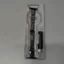 MioHHR Slim Metal Band Compatible with Apple Watch Band 42mm(Series 11 10) 41mm(Series 9 8 7) 40mm(Series 6 5 4 SE3/2/1) 38mm(Series 3 2 1),Stainless Steel iWatch Bands for Women,Black