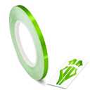 Roll Vinyl Pinstriping Racing Stripes Pinstripe Chrome Line Tape Decal Sticker Auto Pinstripe Tape,Automotive Pinstriping Tape 32ft,Vinyl Pinstripe Tape (Lime Green Chrome 1/8)