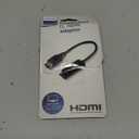 Philips DisplayPort to HDMI Adapter, Unidirectional, Works with Laptops, Tablets, Full HD 1080p, 4K Ultra HD, Mac and PC Compatible, Compact Design, Portable, Black, SWV9200G/27