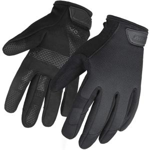 OZERO Work Gloves Men Women, Mechanic Gloves with Touchscreen Grip, Synthetic Leather Palm, Breathable Flex Fit, EN388 Tested (X-Large (Pack of 1))