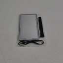 Led Sun Visor Vanity Mirror, Upgraded Large Car Mirrors with Lights, Dimmable Light up Vanity Makeup Mirror for Car, Rechargeable Universal Rear View Visor Mirrors (Black)