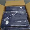 fani 10 Pack 90 Inch Round Tablecloth, Navy Blue Polyester Fabric Table Cloth for Round Table, Stain and Wrinkle Resistant Washable Table Cover for Wedding Party Dining Table Buffet and Camping