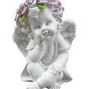 Juaugusep Cupid Angel Figurine, Valentine's Day, 6''