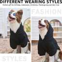 SCENEREAL Valentine Dog Hoodie Sweaters with Leash Hole, Warm & Soft Fleece Dog Sweater & Sweatshirt for Small Medium Large Dogs, Pets Clothes Cold Weather Costume, Heart Print S