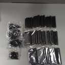 18 Pack Matte Black Door Hinges Black 3 1/2 Interior Door Hinges 3.5 Inch with 5/8 Radius Corners 3 "x 3 " Mat Black Hardware Controls JIW Garage Factory