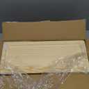 NATURE SUPPLIES Set of 2, Wood Cable Management Boxes, Large and Medium Cord Organizer to Hide Wires and Power Strips for TV, Desk, Computer, Router, Cable Storage and Home Office Organization, White