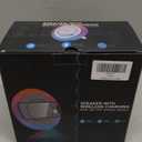 Bluetooth Speaker Night Lights, Wireless Charging Kids Speaker, Color Changing Modern Bluetooth Lamp,Teenage Boys Girls Gifts Ideas (15W Wireless Charging with Battery)