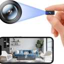 Mini Wireless Security Camera 1080P HD Magnetic WiFi Micro Nanny Cam Camera with Motion Detection Small Smart Cameras Clear Night Vision & Cloud/SD Storage for Home Pet Baby Office (Indoor/Outdoor)