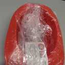 Fire Chief Fireman Fighter Helmet Red Hat with Siren Light Costume